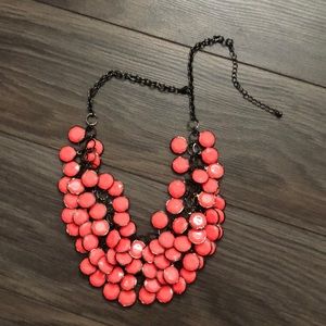 Necklace from H&M, pink neon colour